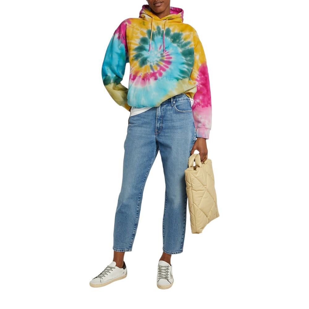 LA DETRESSE Tropicali Hoodie tie dye psychedelic hooded sweatshirt Size M NEW - Picture 8 of 8
